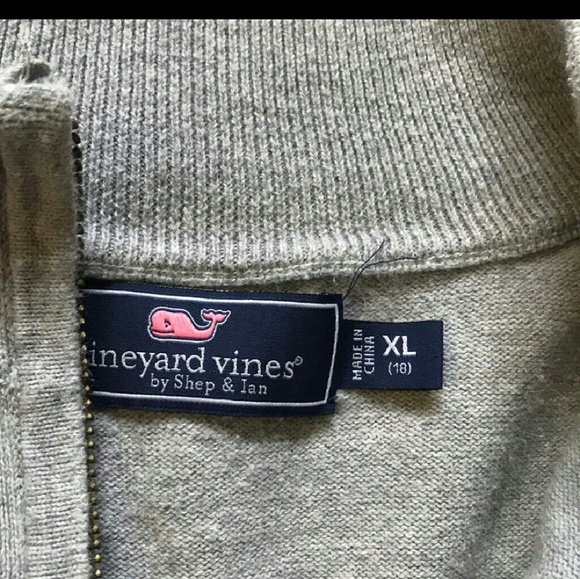 Vineyard Vines 1/4 pullover sweater - Picture 3 of 3